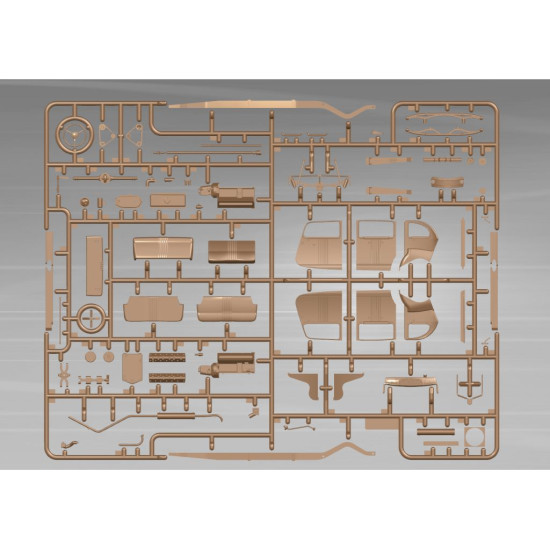 Packard Twelve (Model 1936), WWII Soviet Leader's Car with Passengers 1/35 ICM 35535