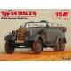 Typ G4 (Kfz.21), WWII German Staff Car 1/35 ICM 35538