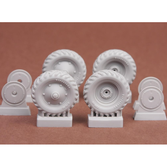 Sbs 35027 1/35 39m Csaba Wheelset Firestone For Hobbyboss Kit Resin Model