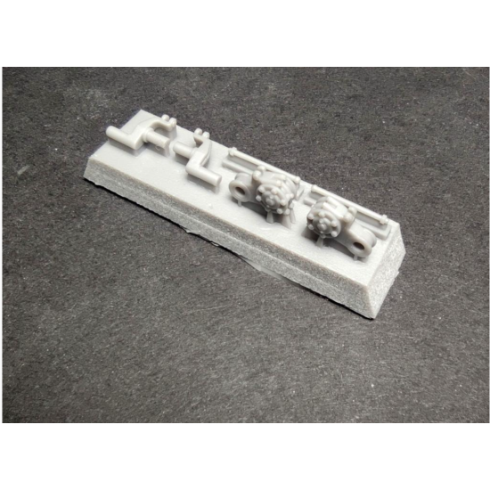 Sbs 35045 1/35 Sd Kfz 251 Adjustable Hinge Housing For Dragon Afv Resin Model