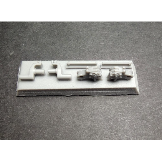 Sbs 35045 1/35 Sd Kfz 251 Adjustable Hinge Housing For Dragon Afv Resin Model