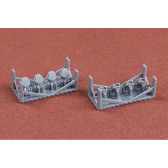 Sbs 3d014 1/35 Mk Iv Periscopes For British Tanks Late A Late B 3d Printed Resin Model Kit