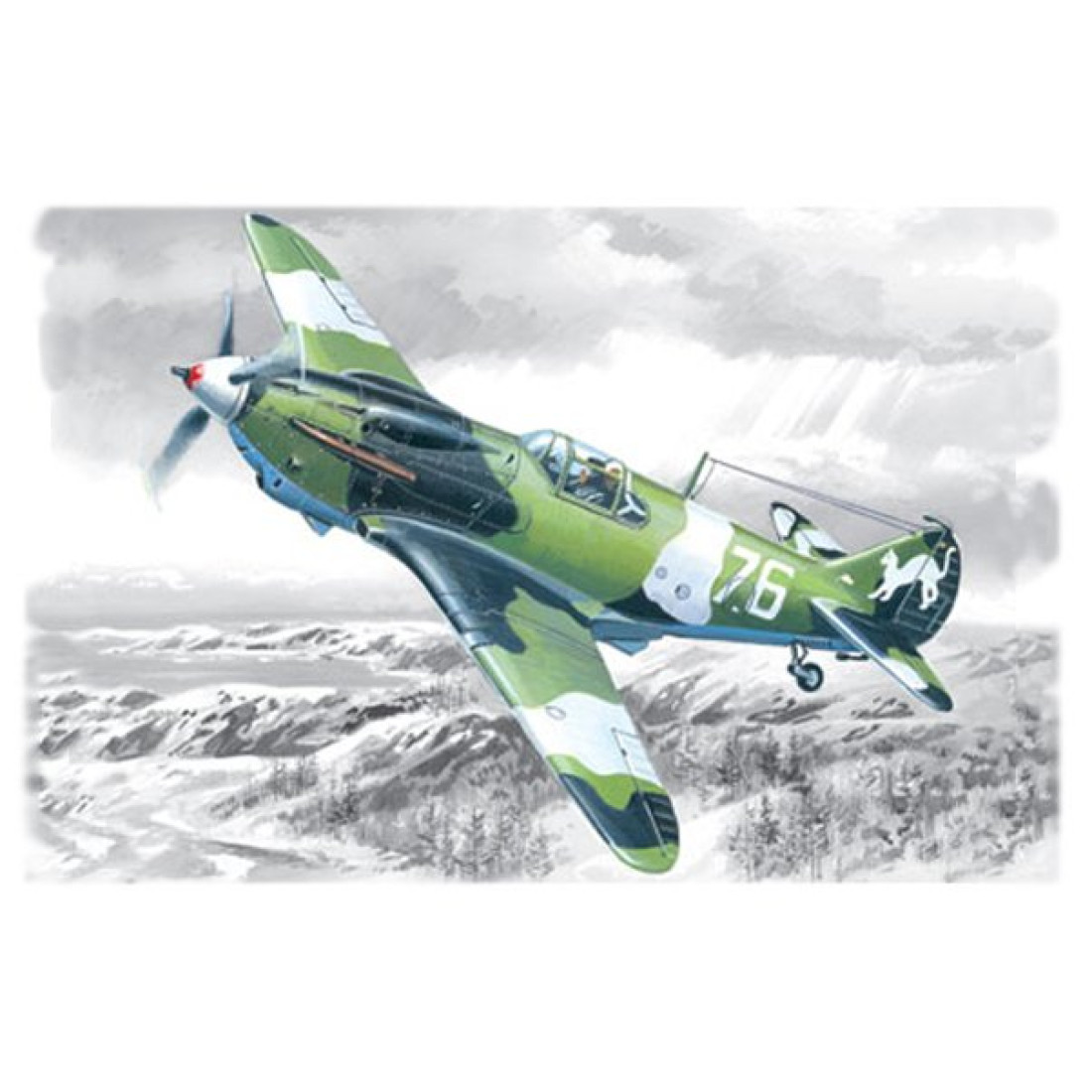 LaGG-3 series 1-4 Fighter 1/48 ICM 48091 Model Kit Aircraft Model Kits ...