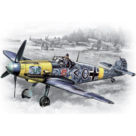 Bf 109F-2 Fighter 1/48 ICM 48102