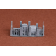 Sbs 3d025 1/35 Seats For German Afvs Sd Kfz 251 Sd Kfz 234 3d Printed Resin Model Kit