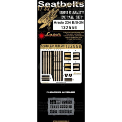 Hgw 132556 1/32 Seatbelts For Arado Ar 234b And B-2n Pre-cut Laser Fly