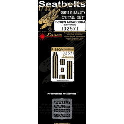 Hgw 132571 1/32 Seatbelts For P-39q/N Airacobra Pre-cut Laser Kittyhawk