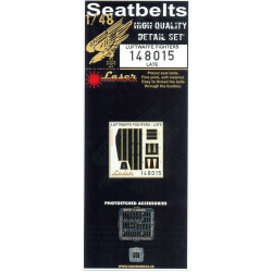 Hgw 148015 1/48 Seatbelts For Luftwaffe Fighters Late Pre-cut Laser Wwii Era