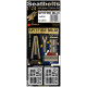 Hgw 124516 1/24 Seatbelts For Spitfire Mk Ix Pre-cut Laser Double-sided Printing
