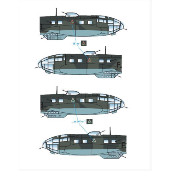 Sbs D72023 1/72 Heinkel He 111 P In Hungarian Service Decal For Aircraft