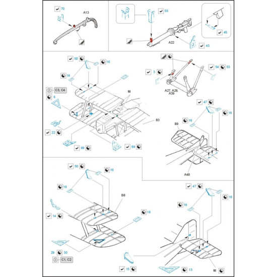 Hgw 132036 1/32 Se 5a Hisso Super Detail Set For Wingnut Wings