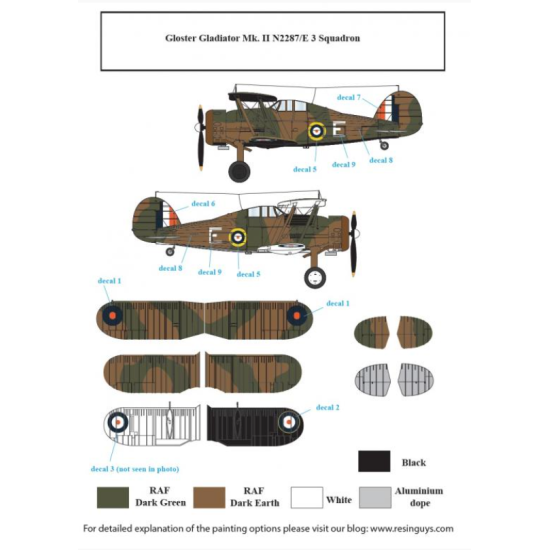 Sbs D72036 1/72 South African Air Force In East Africa Ww Ii Vol I Decal Model Kit