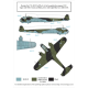 Sbs D72041 1/72 Finnish Bombers Post War Markings Decal Model