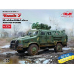 Icm 35014 1/35 Kozak 2 Ukrainian Armored Vehicle Mrap Class Plastic Model Kit