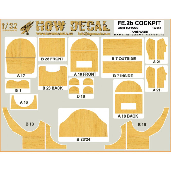 Hgw 132092 1/32 Fe 2b Super Detail Set For Wingnut Wings