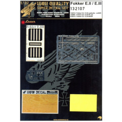 Hgw 132107 1/32 Fokker E Ii / E Iii Super Detail Set For Wingnut Wings