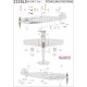 Hgw 232040 1/32 Decal For Bf 109e-3/4/7 Stencils Accessories For Aircraft