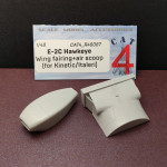 Cat4-r48087 1/48 E 2c Hawkeye Wing Fairing Correction For Kinetic Italeri