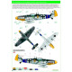 Hgw 248060 1/48 Decal For Bf 109g-6/G-14 Reichsverteidigung Markings For Eduard