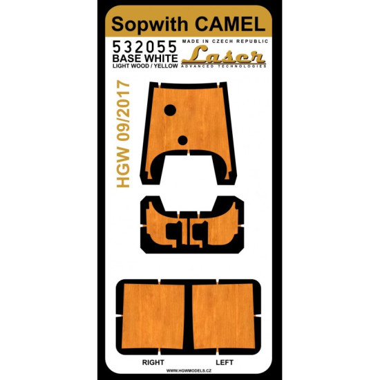 Hgw 532055 1/32 Sopwith Camel Light Wood For Wingnut Wings