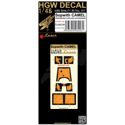 Hgw 548028 1/48 Sopwith Camel Light Wood For Eduard