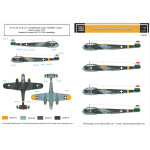 Sbs D48028 1/48 Dornier Do 215 B In Hungarian Service Decals Model