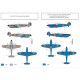 Sbs Buc-72002 1/72 Hispano Ha 1112 M1l Movie Star Decal Sheet Decals Model