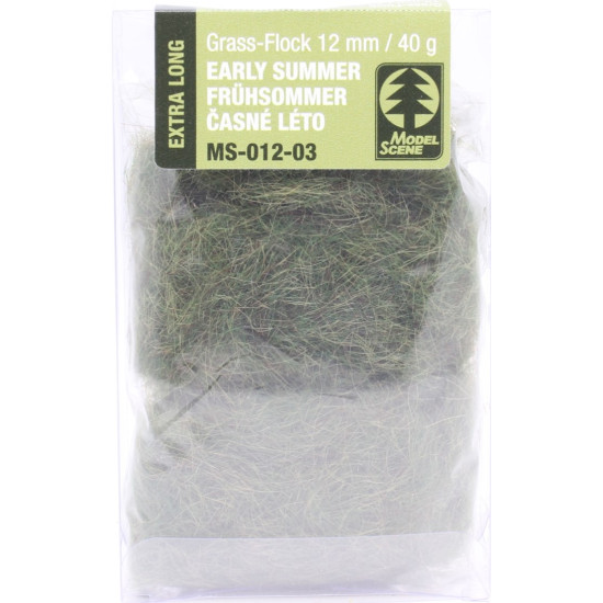 Model Scene 012-03 Grass-flock 12mm Early Summer 40g Diorama Upgrade Accessories