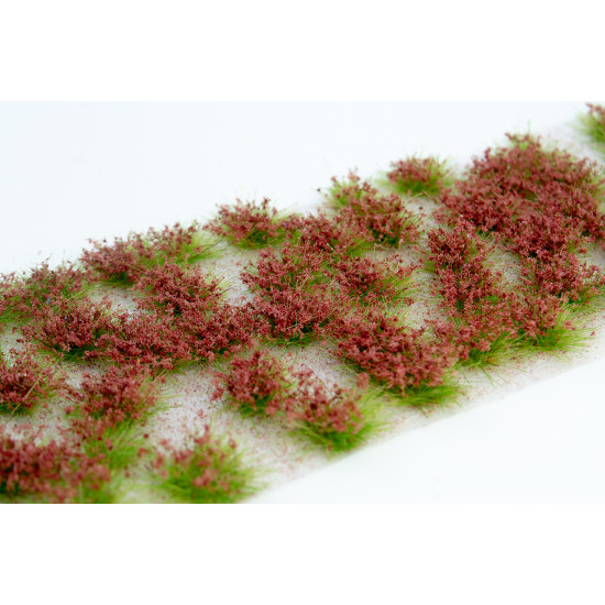 Model Scene 060-04s Blossoms Tufts Dark Red Diorama Upgrade Accessories