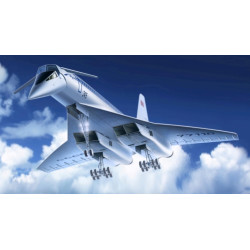 Tu-144 Charger Soviet Supersonic Passenger Aircraft 1/144 ICM 14401