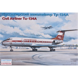 Tu-134A Civil Airliner 1/144 Eastern Express 14416