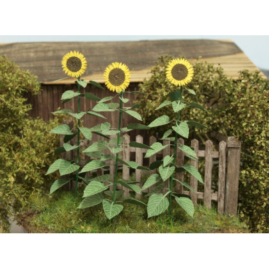 Model Scene Vg3-024 1/32-1/35 Sunflowers Diorama Upgrade Accessories