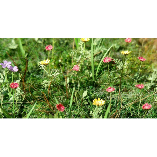 Model Scene Vg3-028 1/32-1/35 Meadow Flowers Diorama Upgrade Accessories