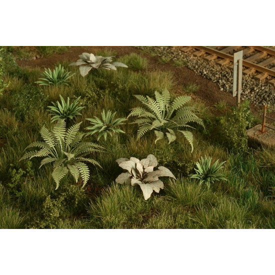 Model Scene Vg4-001 1/45-1/56 Fern Diorama Upgrade Accessories Coloured Paper