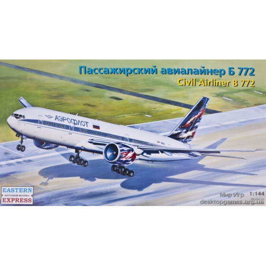 B-772 Civil Airliner 1/144 Eastern Express 14440