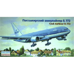 Boeing 772 KLM civil airliner 1/144 Eastern Express 14442