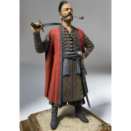 Print Scale Psf001 1/16 Historical Figures 110 Mm Maxim Krivonos 1600 Mid 1648 Ukrainian Cossack Colonel