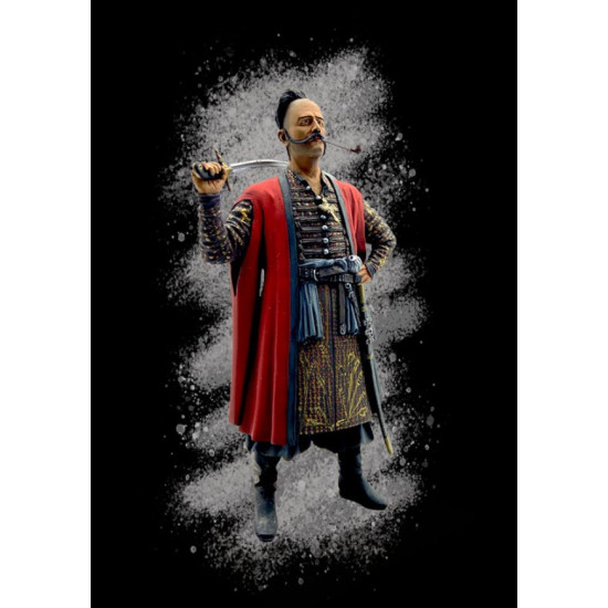 Print Scale Psf001 1/16 Historical Figures 110 Mm Maxim Krivonos 1600 Mid 1648 Ukrainian Cossack Colonel