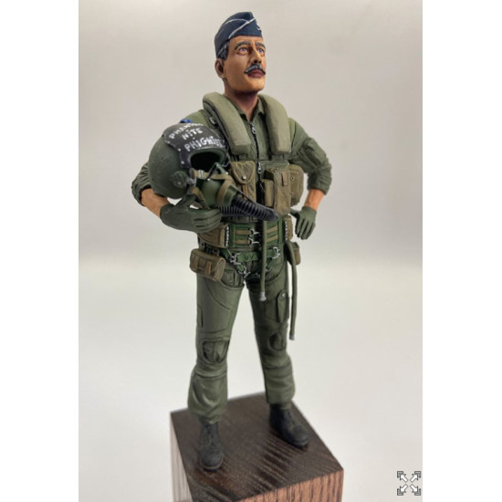 Print Scale Psf004 1/16 Historical Figures 110 Mm Pilot Phantom Ii Viet Nam War