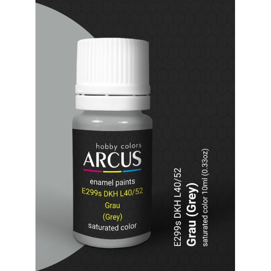 Arcus 299 Enamel Paint Luftwaffe Dkh L40 52 Grau Saturated Color