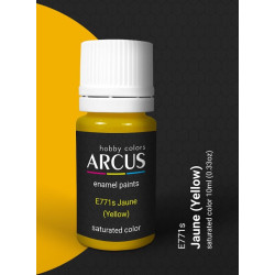 Arcus 771 Enamel Paint French Aviation Ww2 Jaune Yellow Saturated Color