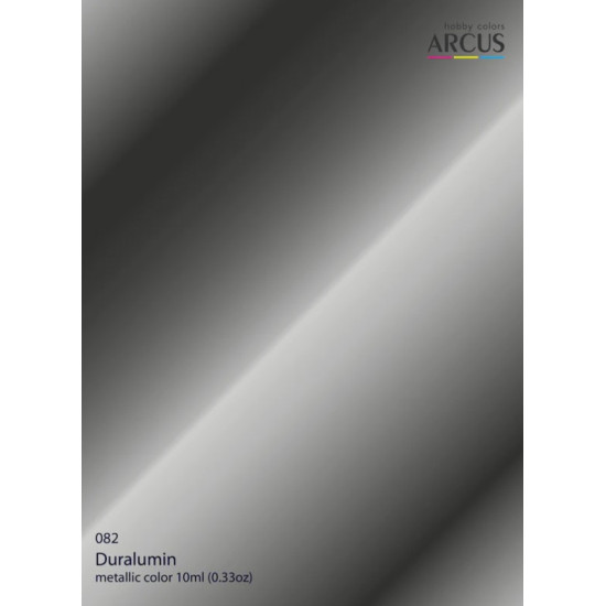 Arcus A082 Acrylic Paint Duralumin Saturated Color