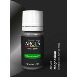Arcus A084 Acrylic Paint Magnesium Saturated Color
