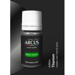 Arcus A085 Acrylic Paint Titanium Saturated Color