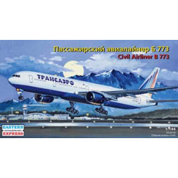 Civil airliner B773 Transaero 1/144 Eastern Express 14477