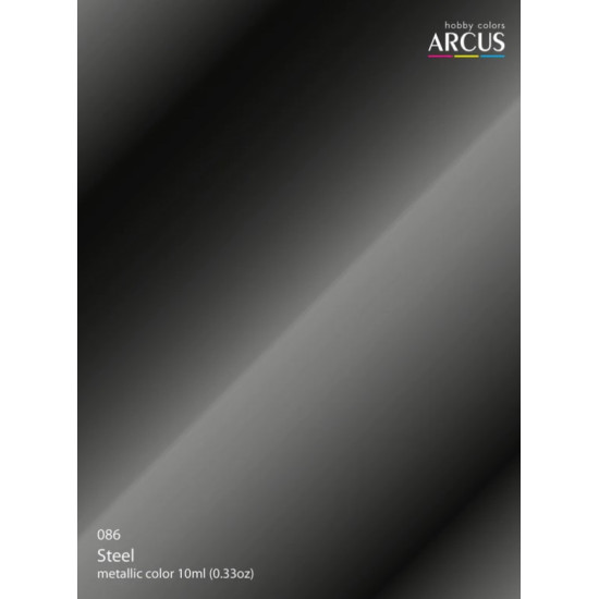 Arcus A086 Acrylic Paint Steel Saturated Color