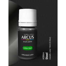 Arcus A086 Acrylic Paint Steel Saturated Color