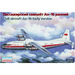 Civil aircraft An-10 early version 1/144 Eastern Express 14484