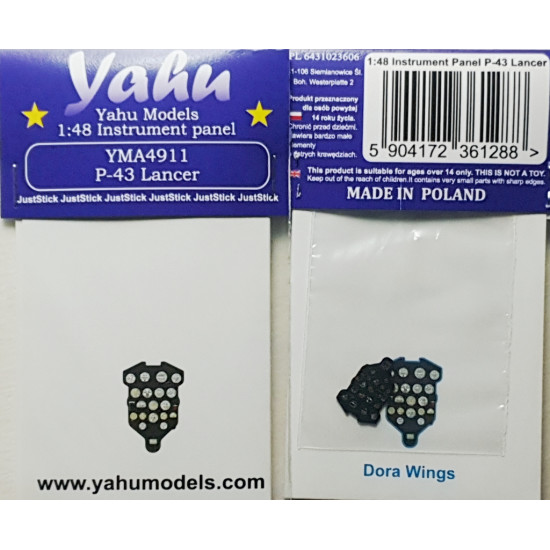 Yahu Model Yma4911 1/48 P-43 Lancer For Dora Wings Accessories For Aircraft