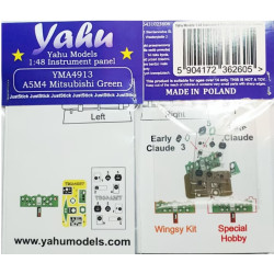 Yahu Model Yma4913 1/48 A5m4 Mitsubishi Green For Wingsy Kit And Special Hobby Accessories For Aircraft